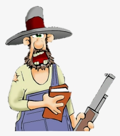 #hillbilly #redneck #hunting #hunters #inbred #man - Cartoon, HD Png Download, Transparent PNG