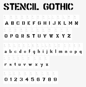 Clip Art Hillbilly Fonts - Font Stencil Sharp, HD Png Download, Transparent PNG