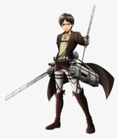 Attack On Titan Outfits , Png Download - Attack On Titan Eren Scout, Transparent Png, Transparent PNG