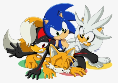 Transparent Twister Png - Sonic Tails And Shadow, Png Download, Transparent PNG
