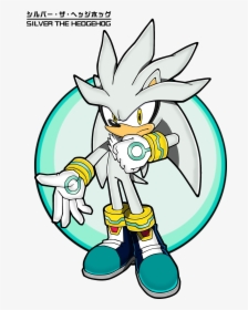 Sonic The Hedgehog Clipart Channel - Silver The Hedgehog Artwork, HD Png Download, Transparent PNG