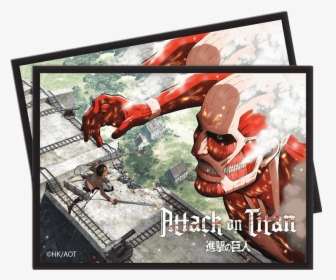 Attack On Titan Eren Wall , Png Download - Attack On Titan Card Sleeve, Transparent Png, Transparent PNG