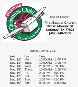 Operation Christmas Child 2010, HD Png Download, Transparent PNG