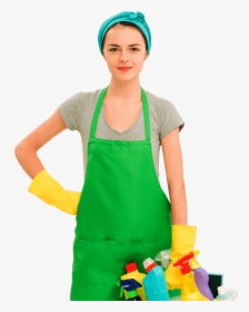 Cleaning Maid Png, Transparent Png, Transparent PNG