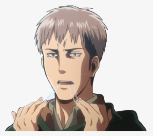 Jean Kirschtein Eren Yeager Hair Face Facial Expression - Attack On Titan Valentines Card, HD Png Download, Transparent PNG