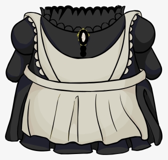 Hats Clipart Maid - Bird In Maid Outfit, HD Png Download, Transparent PNG