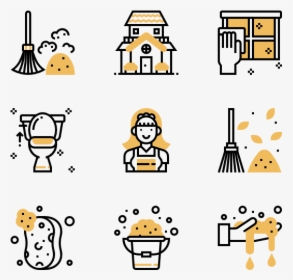 Cleaning - Corruption Icons, HD Png Download, Transparent PNG