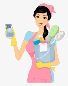 Personnages, Illustration, Individu, Personne, Gens - House Cleaning, HD Png Download, Transparent PNG