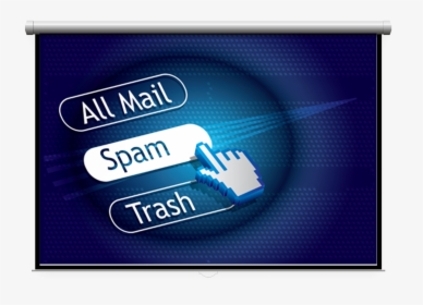 Email Security Anti-spam Image Zoom - Flat Panel Display, HD Png Download, Transparent PNG