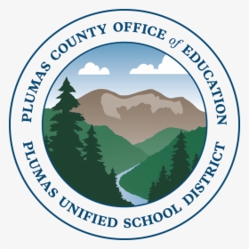 This Is An Image Of The Pusd Logo- Mountains In A Circle - Walnut Valley Unified School District, HD Png Download, Transparent PNG