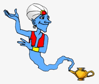 Genie 20clipart - Genie Came Out Of The Bottle, HD Png Download, Transparent PNG