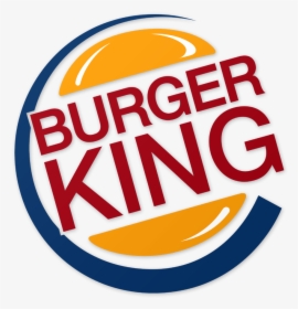 Burger King Logo In Helvetica - Round Brand Logo Png, Transparent Png, Transparent PNG