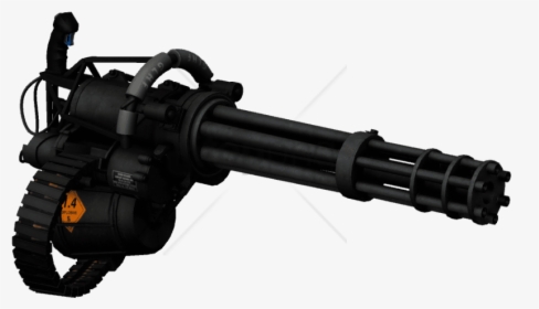 Mini Gun Png - Minigun Png, Transparent Png, Transparent PNG