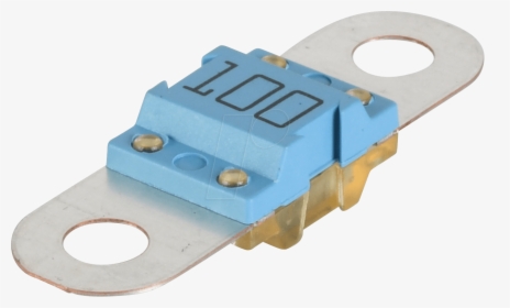 Auto Fuse Bf1 100a 32vdc Blue Littelfuse - Metal, HD Png Download, Transparent PNG