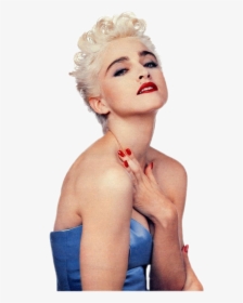 #madonna #80s #trublu #blue #music #idol #beauty #blondie - Madonna True Blue Logo, HD Png Download, Transparent PNG