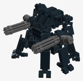 Mech With Minigun, HD Png Download, Transparent PNG