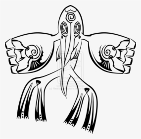 Kyogre Coloring Page, HD Png Download, Transparent PNG