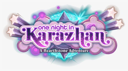 One Night In Karazhan Logo Full2 - One Night In Karazhan Logo, HD Png Download, Transparent PNG
