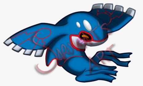 Kyogre 260523 - Cartoon, HD Png Download, Transparent PNG