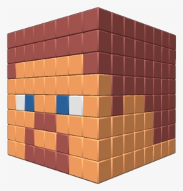 Steve Head From Minecraft Attach It To Anything If - Minecraft Steve Head Png, Transparent Png, Transparent PNG