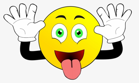 Facial Expression Smiley Cheeky Silly Stupid - Funny Images With Quotes For Whatsapp, HD Png Download, Transparent PNG