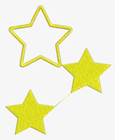 Clip Art Moldura Estrela - Aesthetic Stars Transparent Background, HD Png Download, Transparent PNG