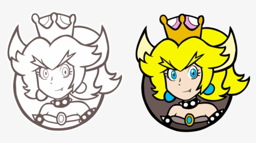 Bowsette 3d Land Styled Icon - Super Mario 3d World Icons, HD Png Download, Transparent PNG