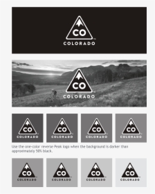 Co B&w Reverse Logo App Images - Colorado, HD Png Download, Transparent PNG