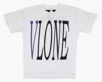 White And Purple Vlone Shirt , Png Download - Vlone, Transparent Png, Transparent PNG