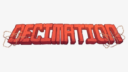Decimation Minecraft Logo, HD Png Download, Transparent PNG