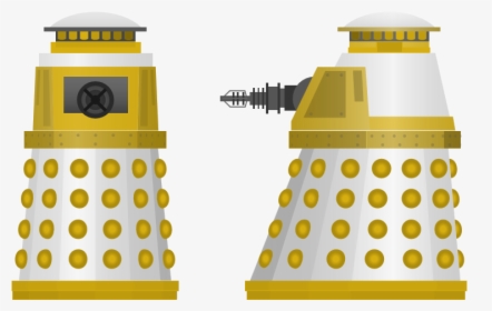 18-1988 - White And Blue Dalek, HD Png Download, Transparent PNG