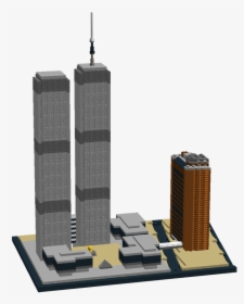 World Trade Center Png - World Trade Center Lego, Transparent Png, Transparent PNG