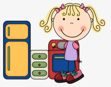 Stations Of The Clipart Centers - Kids Reading Clipart, HD Png Download, Transparent PNG