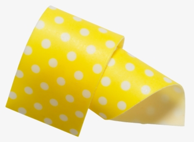 Almond And Sugar Collars Yellow 40mm - Polka Dot, HD Png Download, Transparent PNG