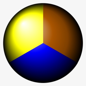 Yellow Brown Blue Dot - Circle, HD Png Download, Transparent PNG