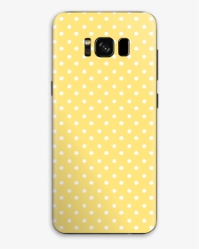 Yellow And White Dots Skin Galaxy S8 - Polka Dot, HD Png Download, Transparent PNG
