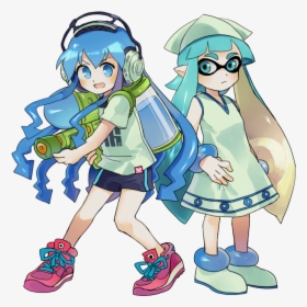 Splatoon 2 Clothing Vertebrate Fictional Character - Squid Girl Outfit Splatoon 2, HD Png Download, Transparent PNG