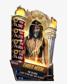 Ember Moon - Alexa Bliss Wwe Supercard Goliath, HD Png Download, Transparent PNG
