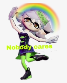 Transparent Nobody Clipart - Splatoon Marie Nobody Cares, HD Png Download, Transparent PNG