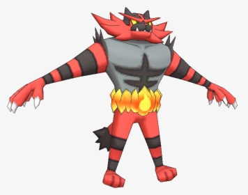 Pokémon Ultra Sun And Ultra Moon Fictional Character - Incineroar Game, HD Png Download, Transparent PNG