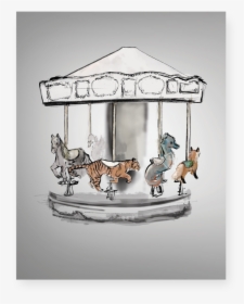 Carousel - Child Carousel, HD Png Download, Transparent PNG