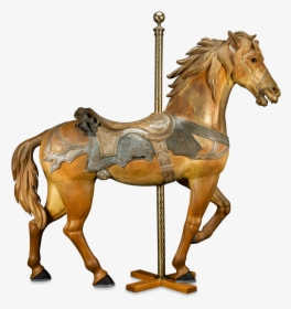 Philadelphia Toboggan Company Carousel Horse - Carousel Horse Png, Transparent Png, Transparent PNG