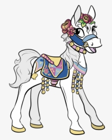 Black And White Download Clipart Carousel Horse - Disneyland Jingle Carousel Horse, HD Png Download, Transparent PNG