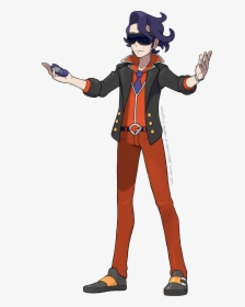 Team Flare Scientist Sycamore he Dresses Like A Glorified - Professor Sycamore Team Flare, HD Png Download, Transparent PNG