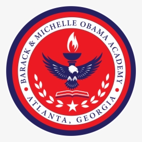 Transparent Obama Logo Png - Barack And Michelle Obama Academy Atlanta, Png Download, Transparent PNG