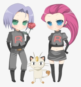 Team Rocket By Ruri-chu - Cartoon, HD Png Download, Transparent PNG