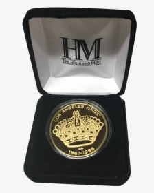 La Kings 50th Anniversary Queens Crown Gold Minted - Coin, HD Png Download, Transparent PNG