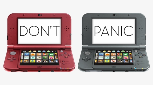 New 3ds Xl Red Png, Transparent Png, Transparent PNG