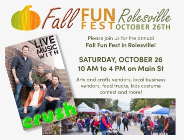 Fall Fun Fest - Rolesville Fall Fun Festival, HD Png Download, Transparent PNG