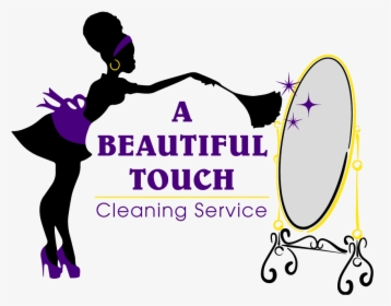 Silhouette Of Cleaning Lady, HD Png Download, Transparent PNG